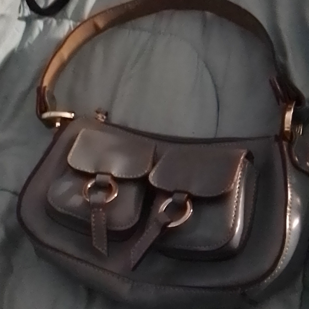 Mandani handbag used bluegray